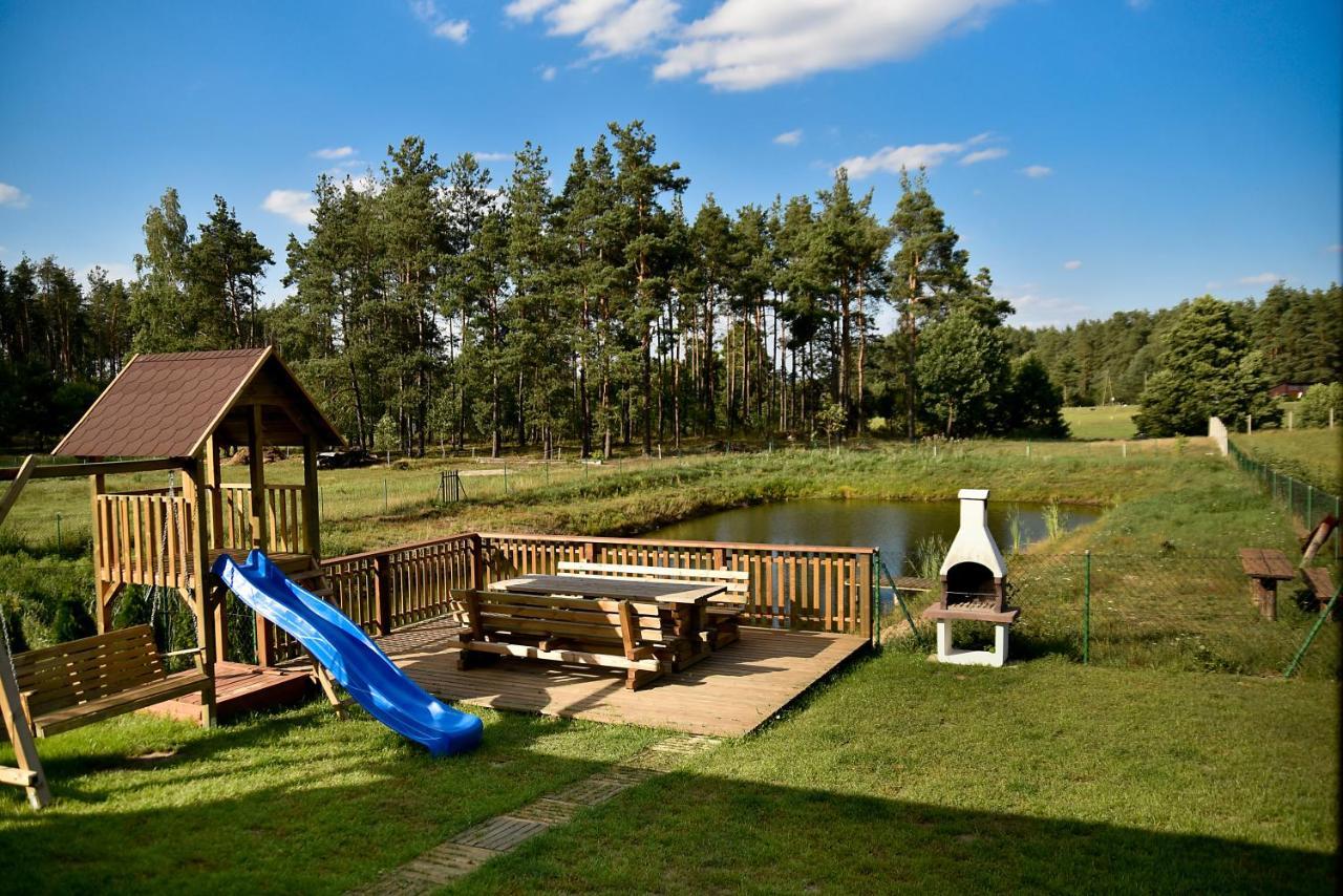 Domek Letniskowy Nad Stawem Villa Lipusz Exterior photo